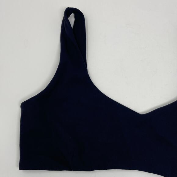 Alphalete Women's Black Aura Contour Sculpt Bra Size XL - Picture 3 of 15